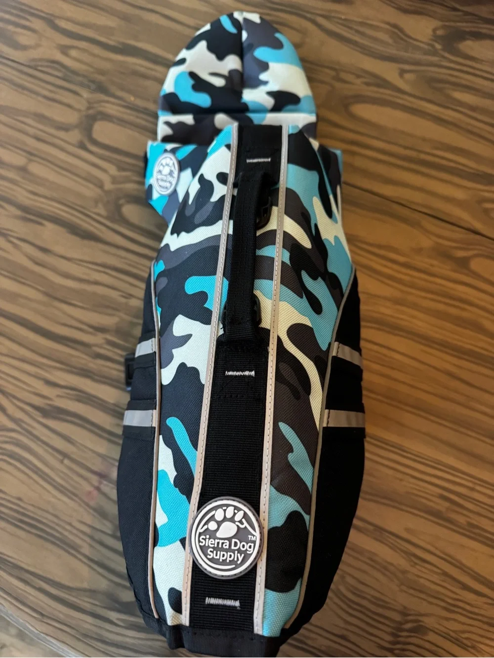 Blue Camo Dog Life Vest
